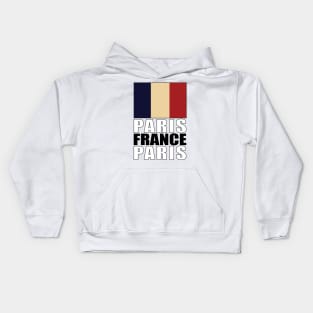 Flag of France Kids Hoodie